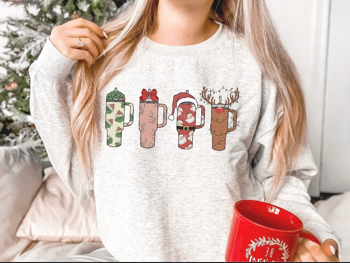 Christmas Stanley sweatshirt