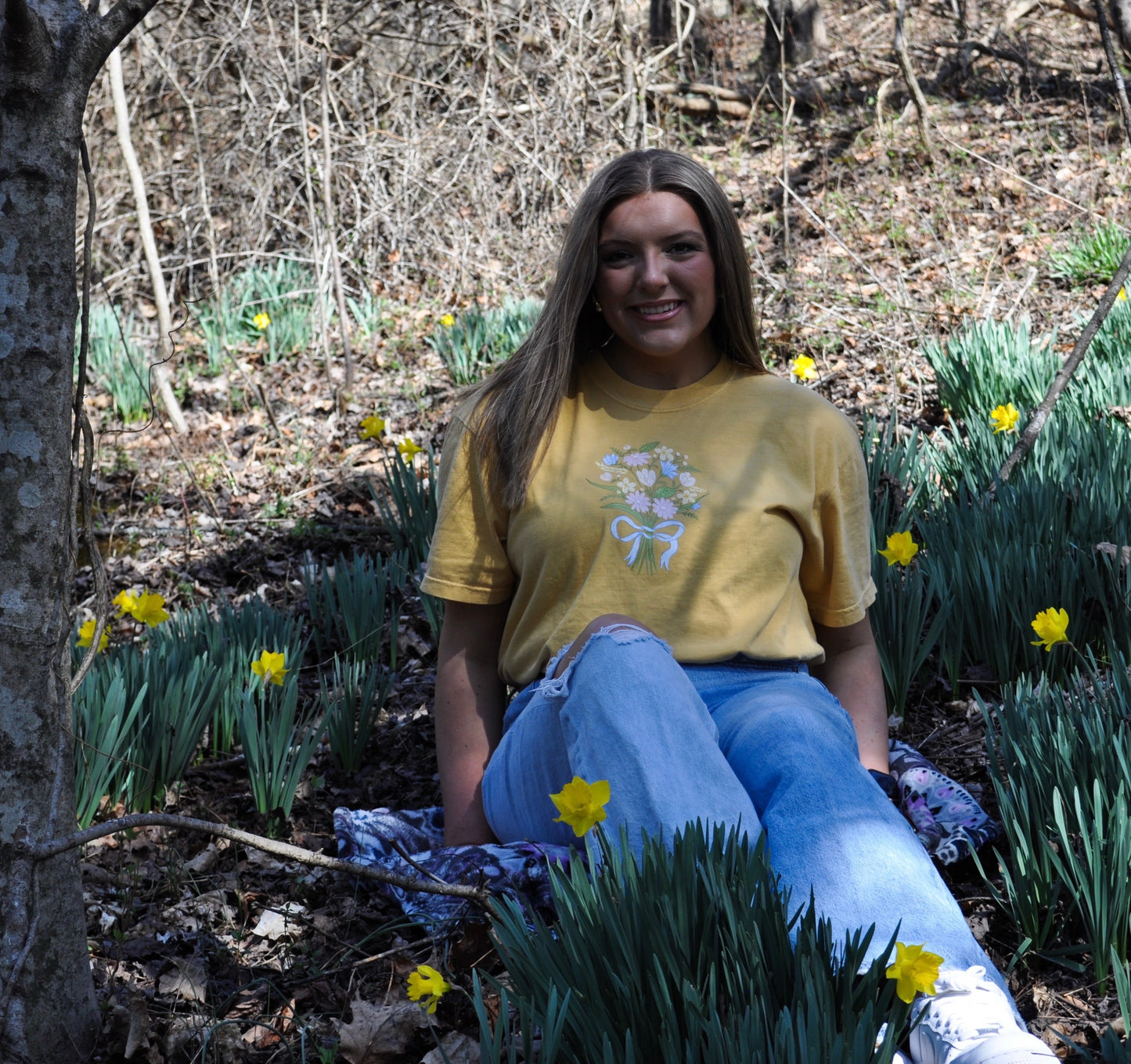Golden Bloom T-Shirt