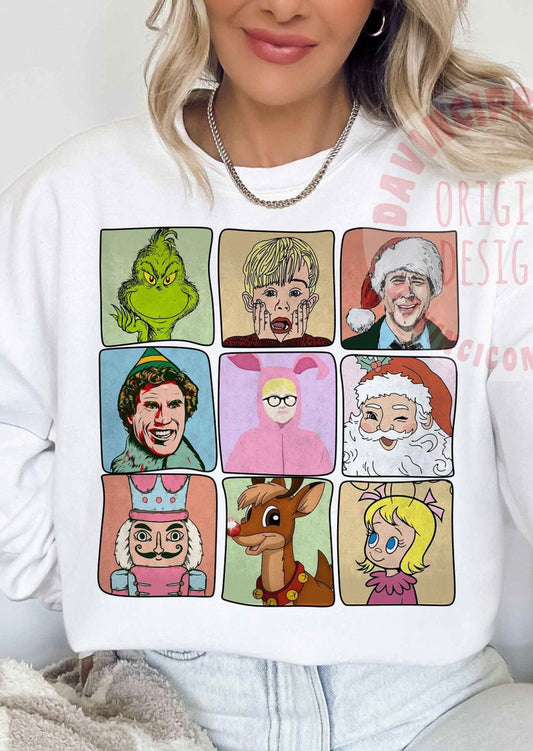 Christmas square crewneck