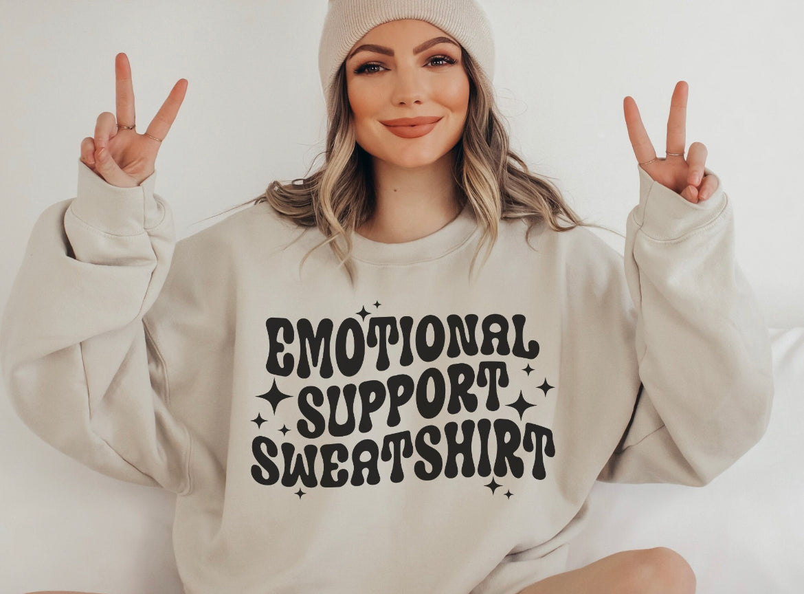 Emotional support sweatshirt