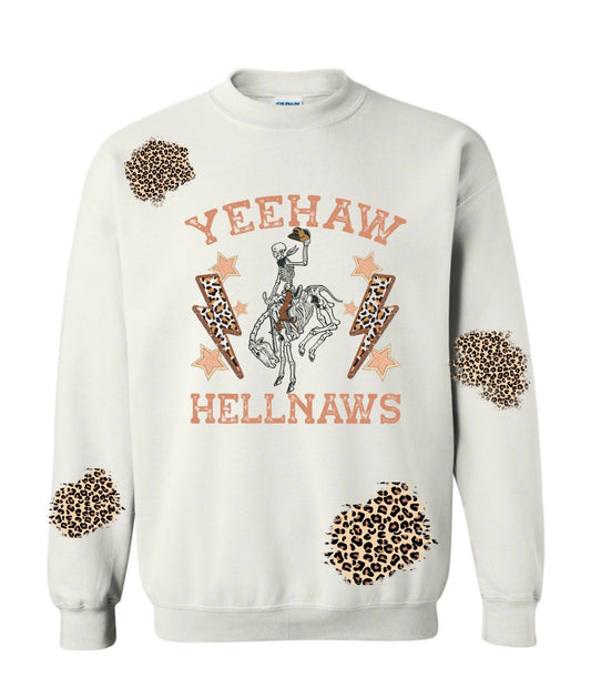 Yeehaw and Hellnaws Crewneck