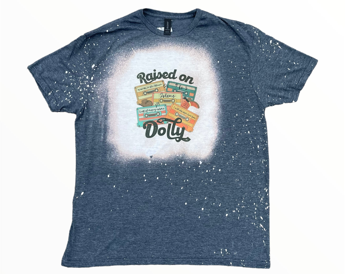 Raised On Dolly Bleached T-shirt