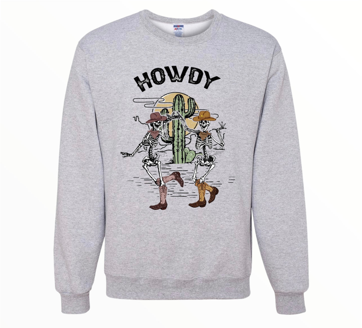 Howdy Skeleton Crewneck