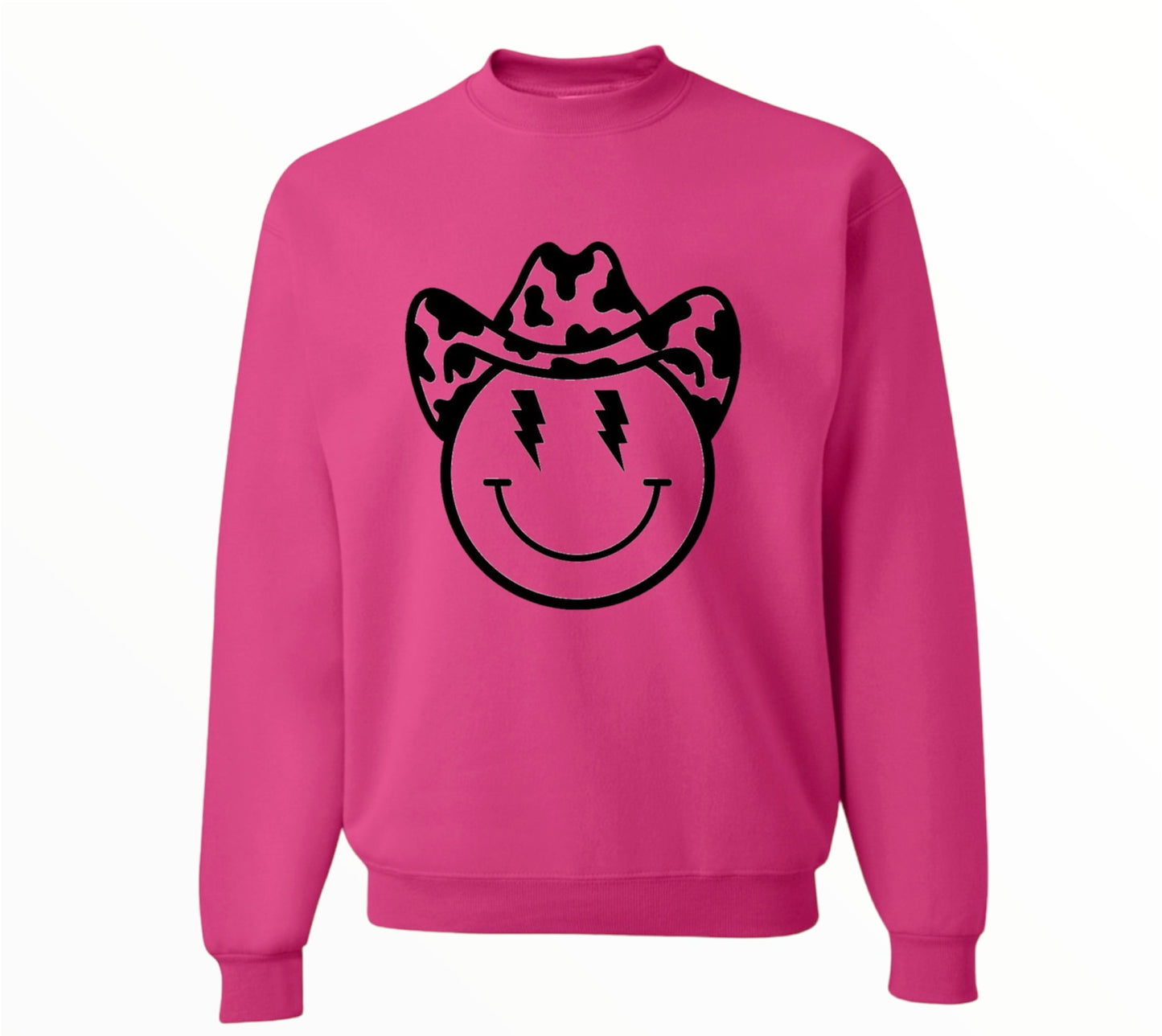 Smiley Cowboy Crewneck